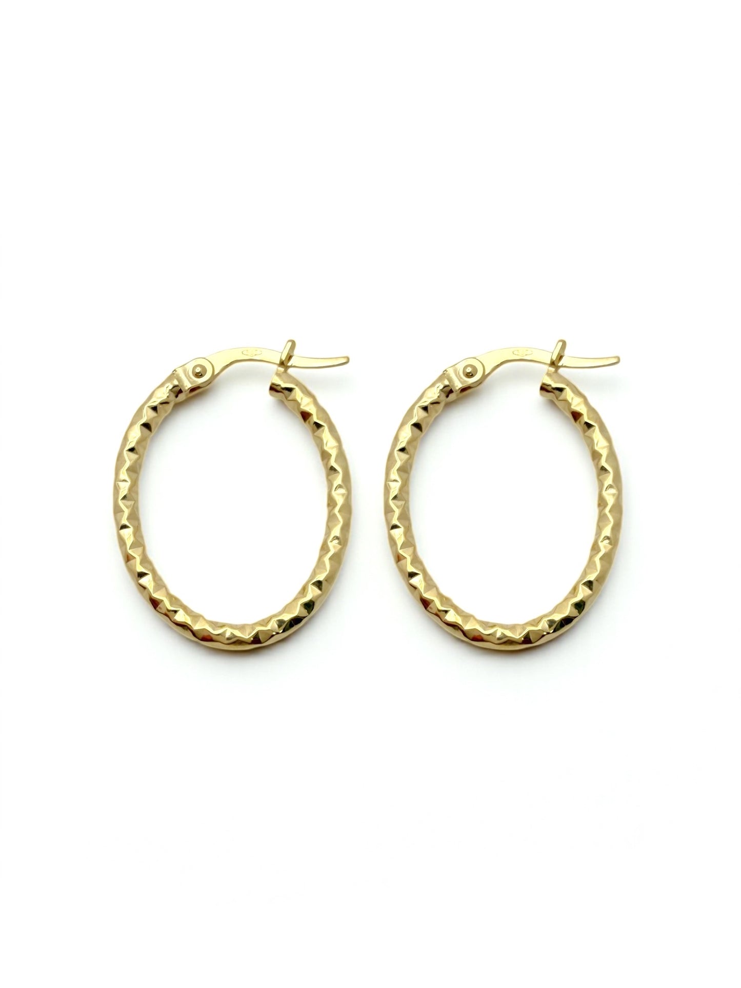 Zlatne naušnice Opulent Shine