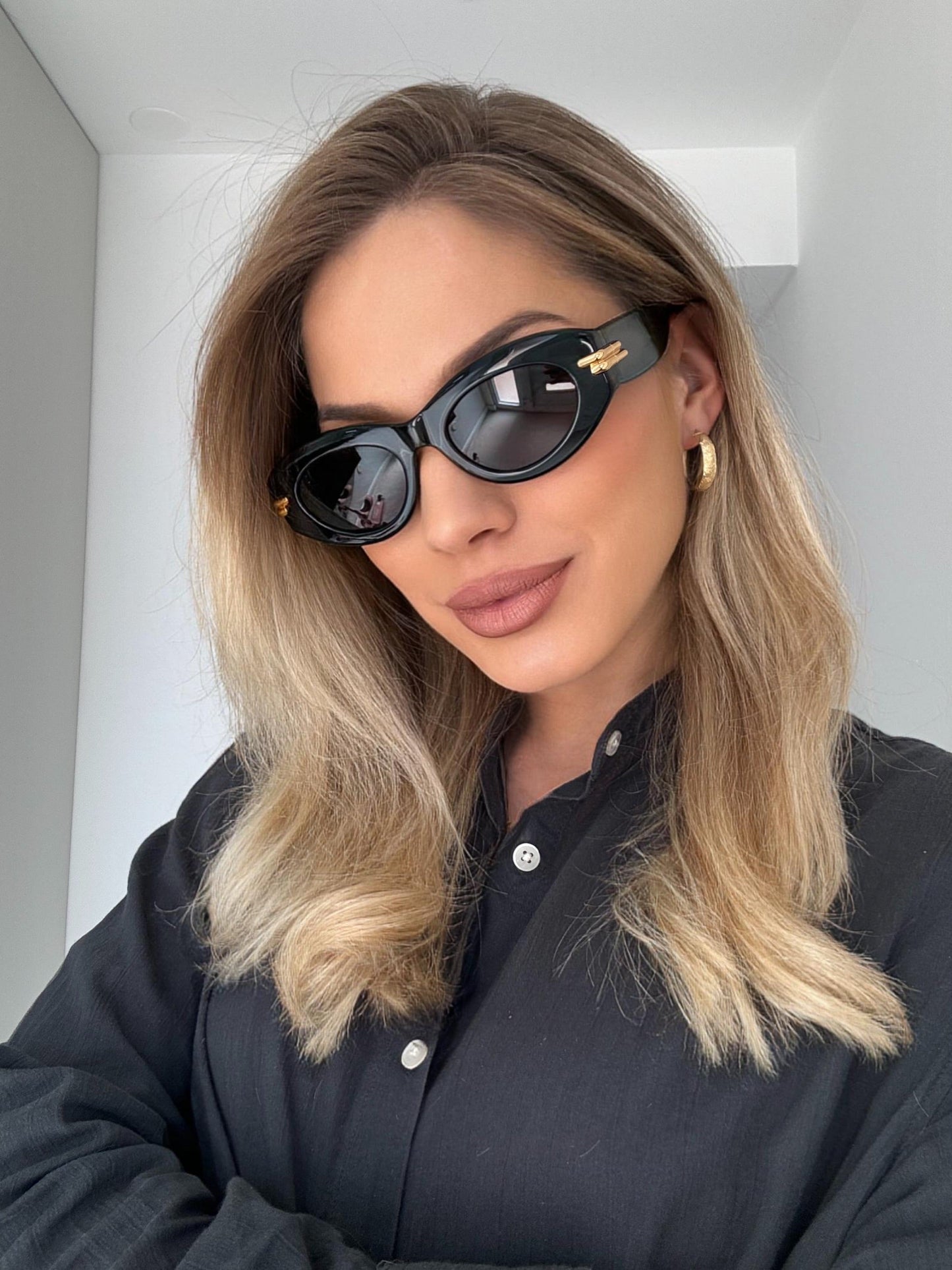 Sunčane naočale - Bottega Veneta BV1322S-001 - Optika Vitić
