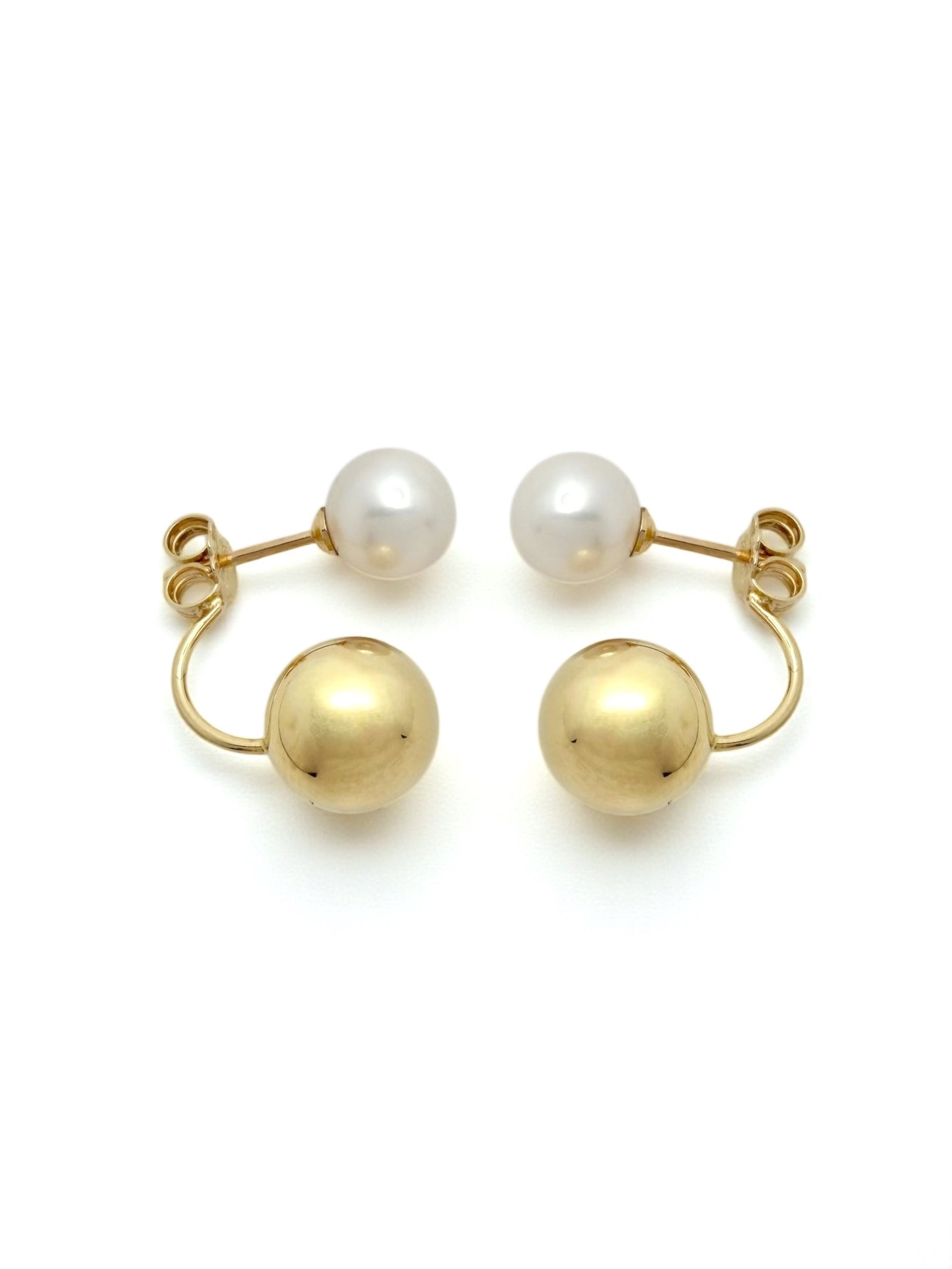 Zlatne naušnice s biserom
