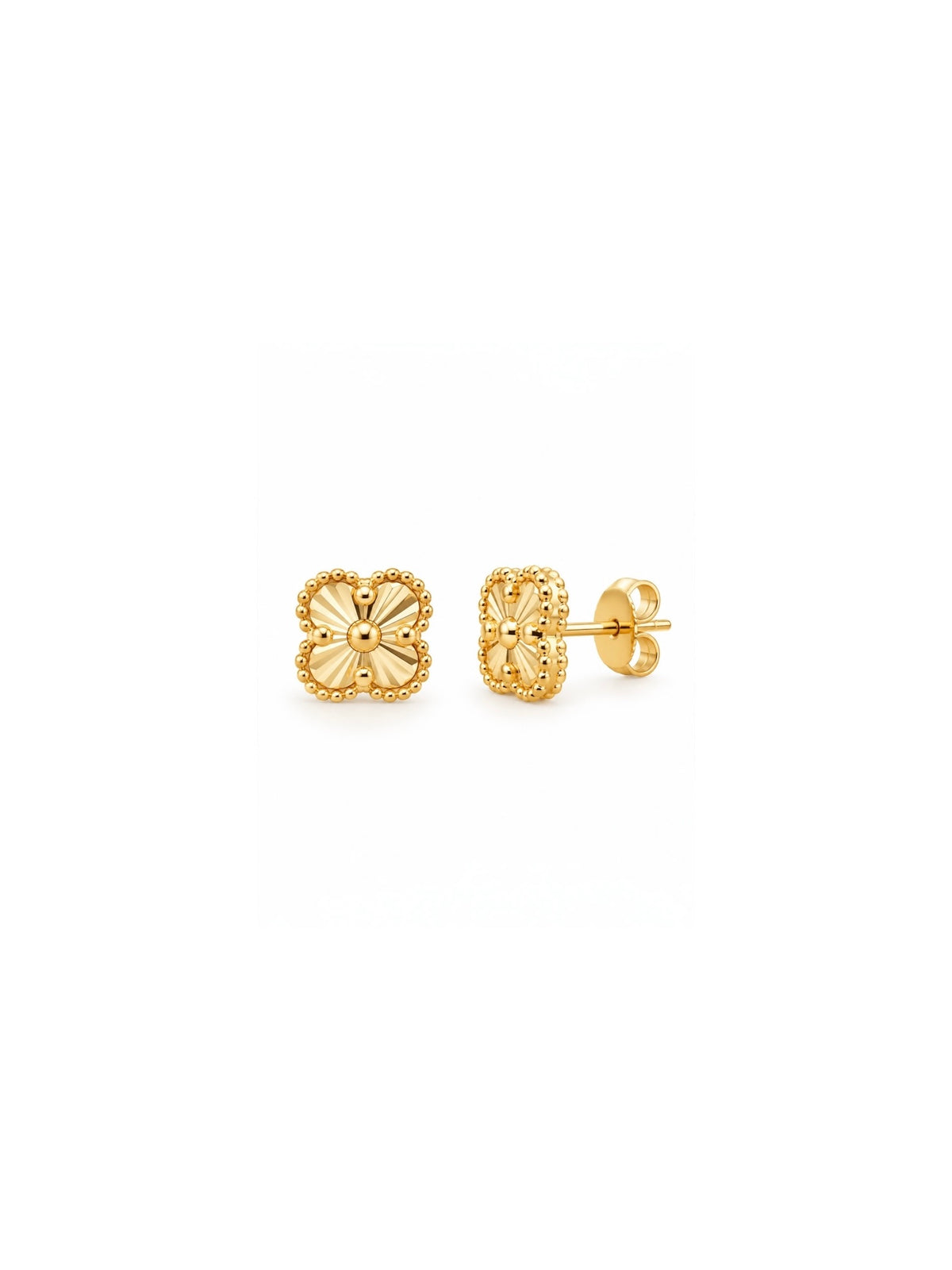 Zlatne naušnice Gold Clover