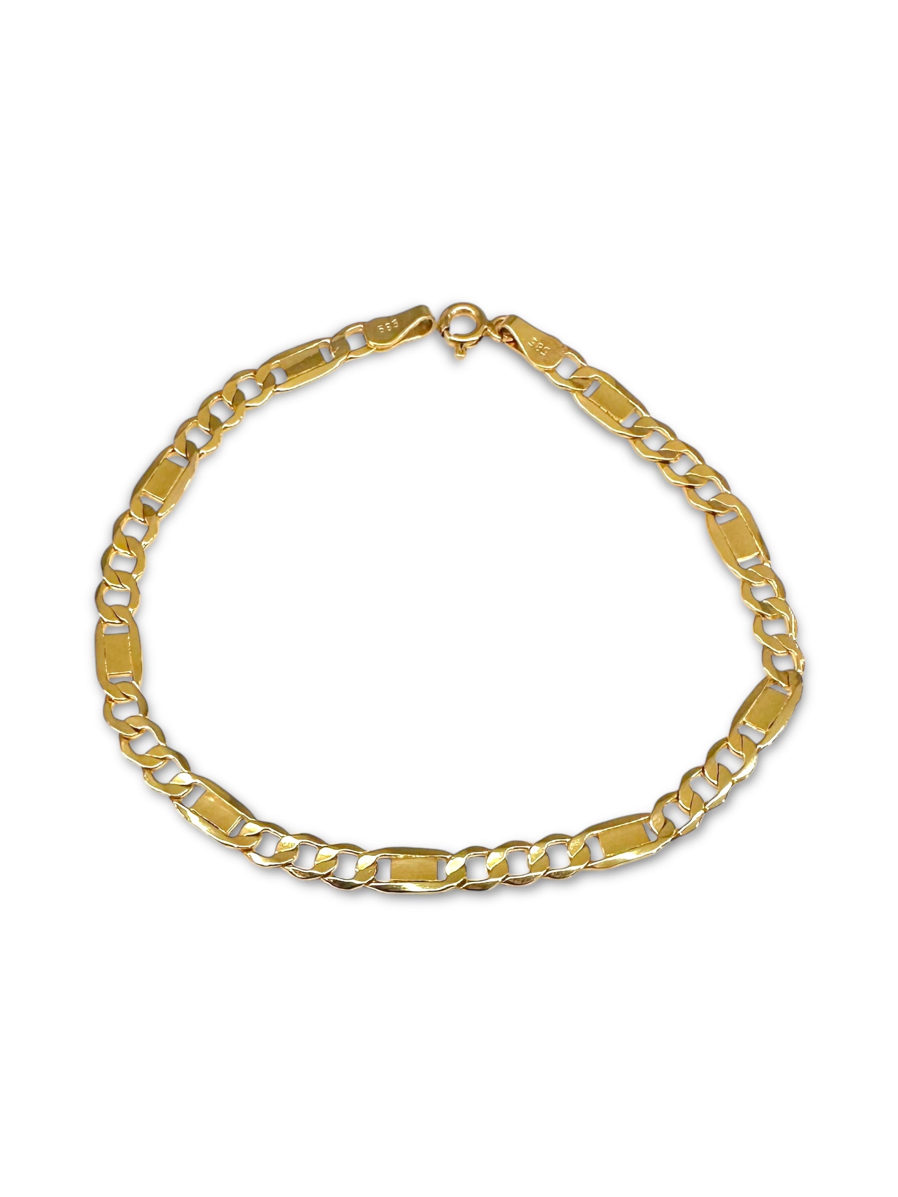 Muška zlatna narukvica Lux-Zlatarna Vitić