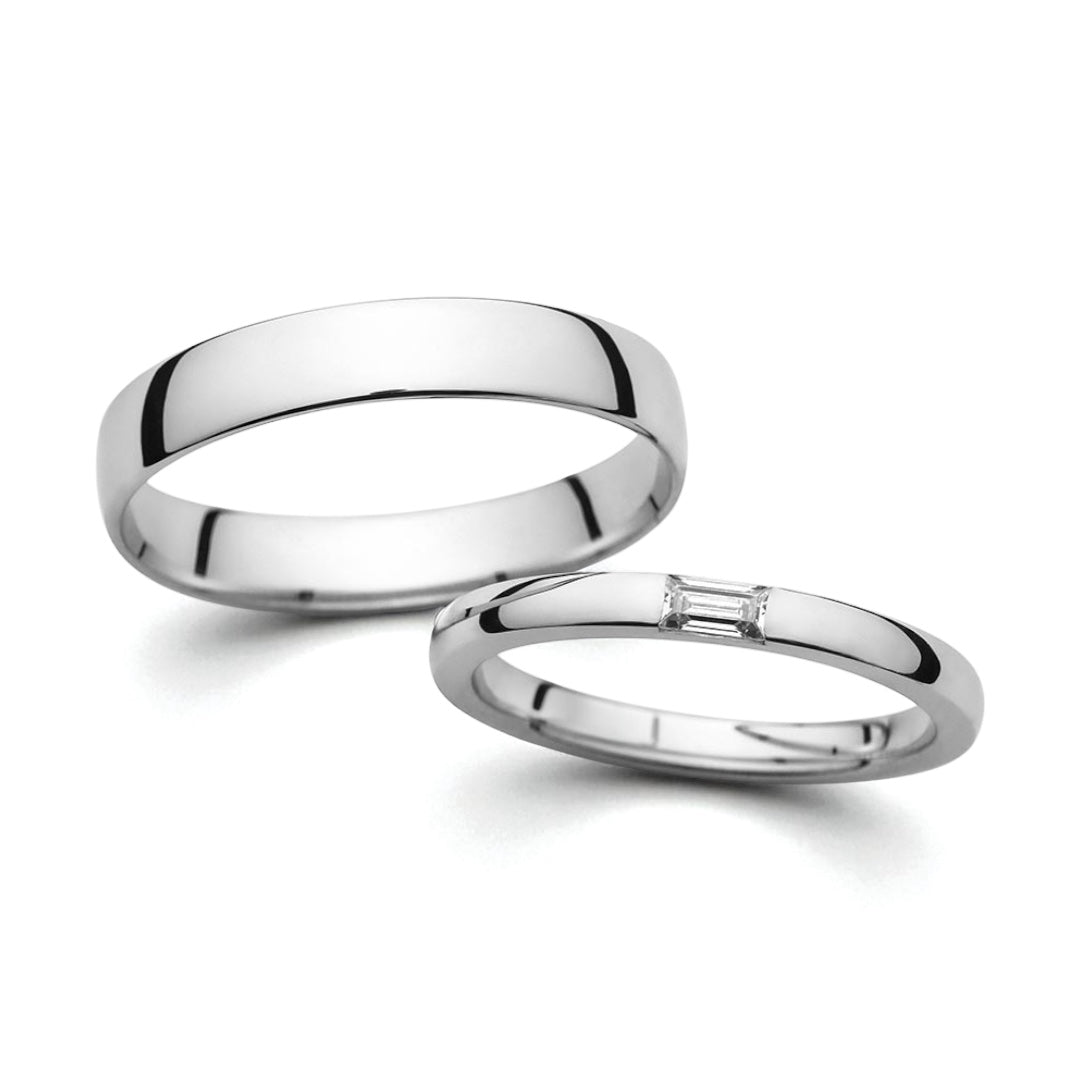 Love 236 wedding rings