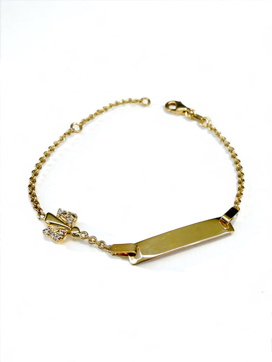 Zlatna dječja narukvica Angel-Zlatarna Vitić