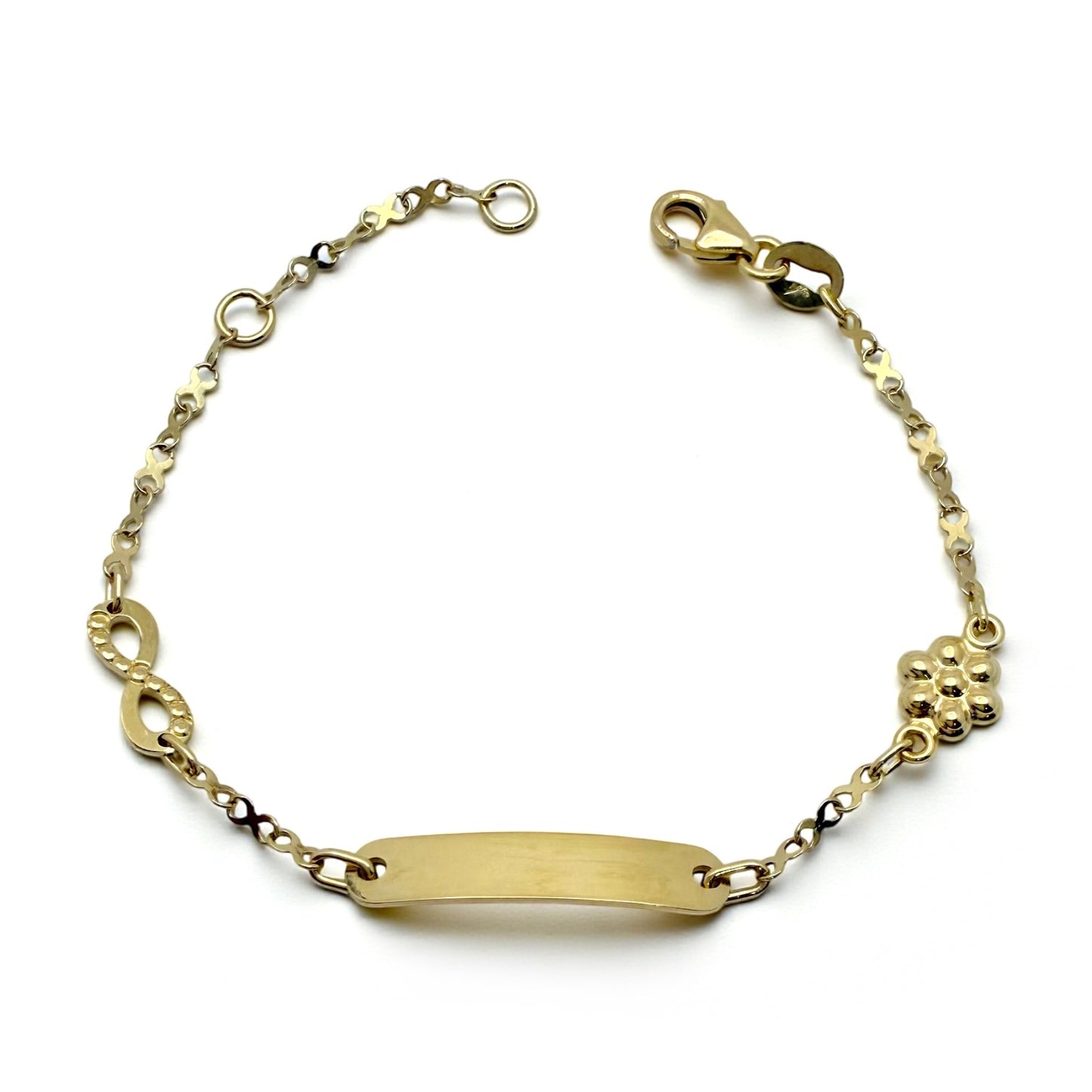 Zlatna dječja narukvica Infinity-Zlatarna Vitić