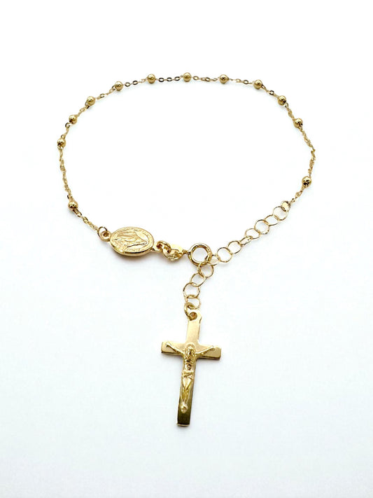 Zlatna krunica narukvica Forever-Zlatarna Vitić