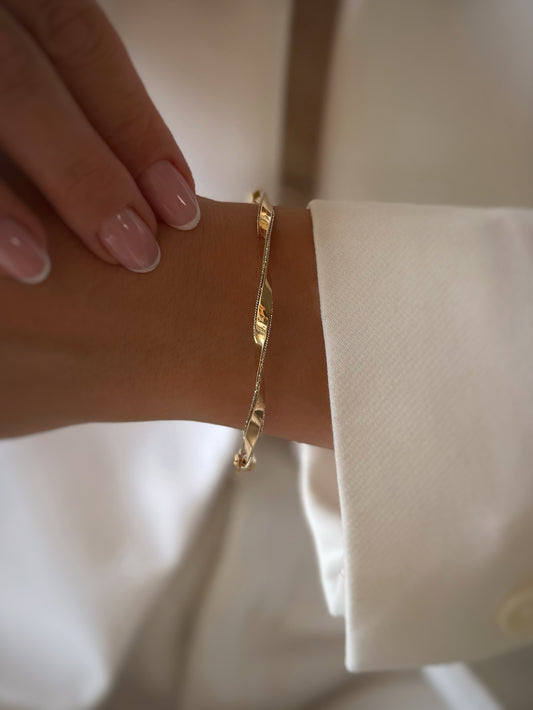 Zlatna kruta narukvica Adora-Zlatarna Vitić