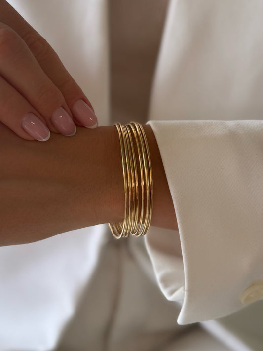 Zlatna kruta narukvica Celeste-Zlatarna Vitić