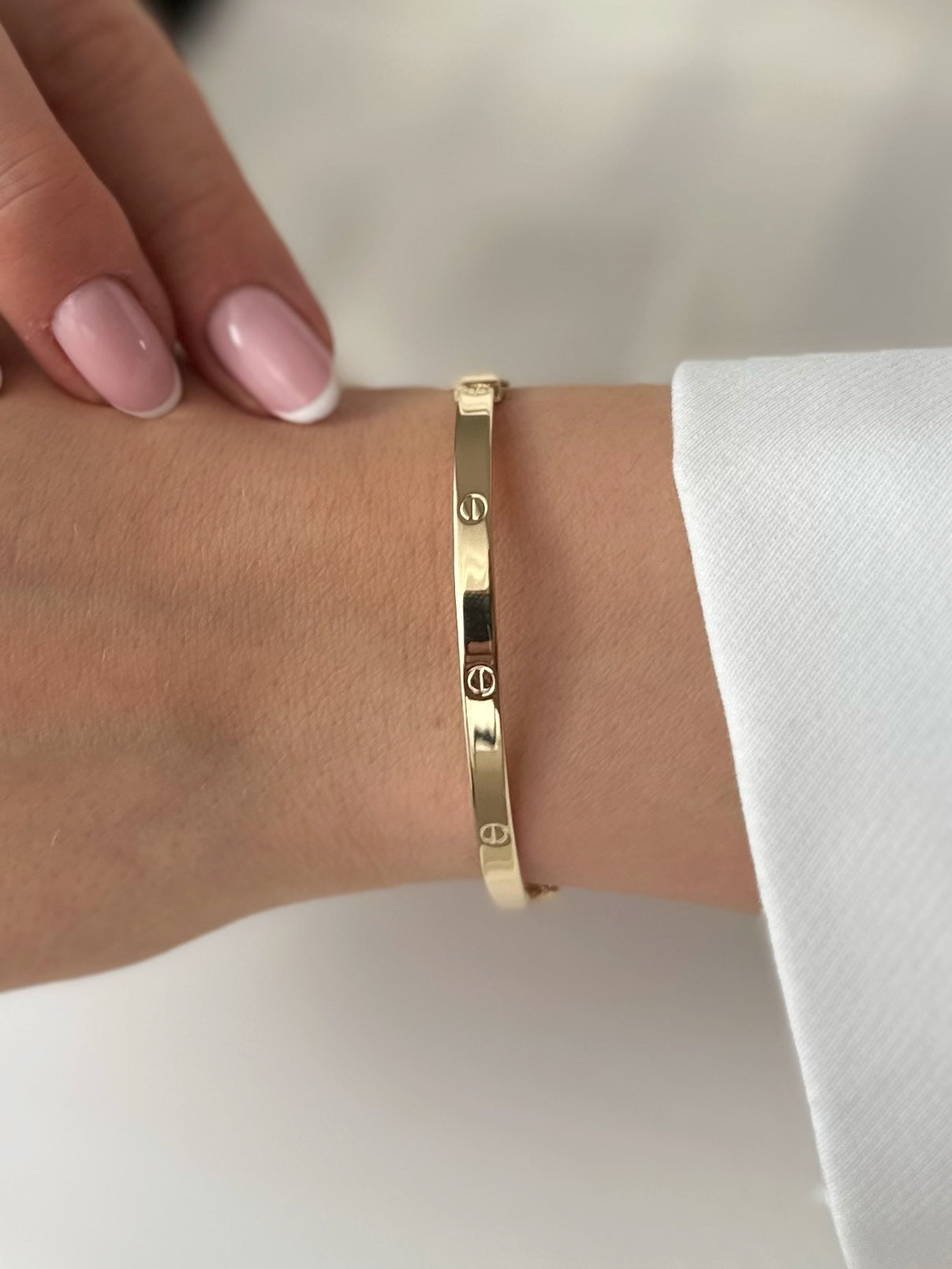 Zlatna kruta narukvica Golden Statement-Zlatarna Vitić