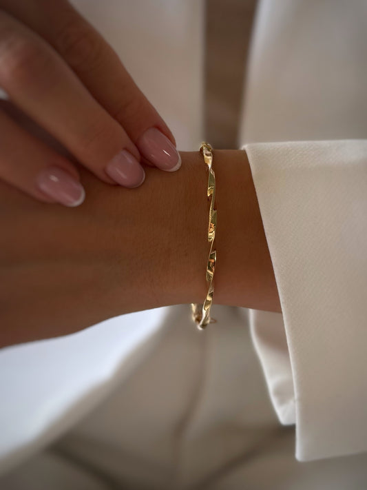 Zlatna kruta narukvica Liora-Zlatarna Vitić