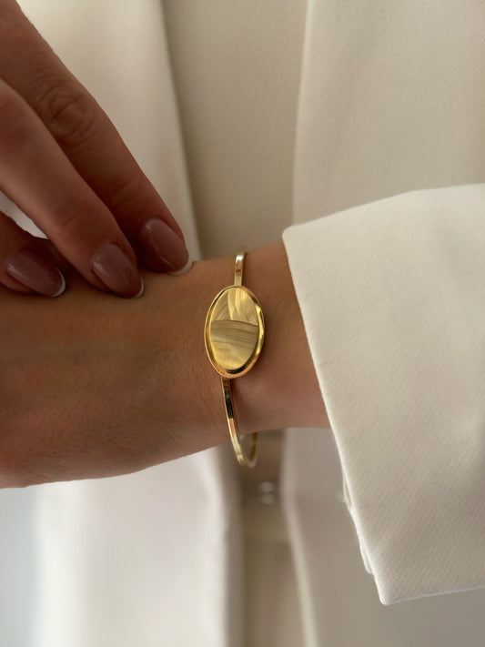 Zlatna kruta narukvica Majestic Gold