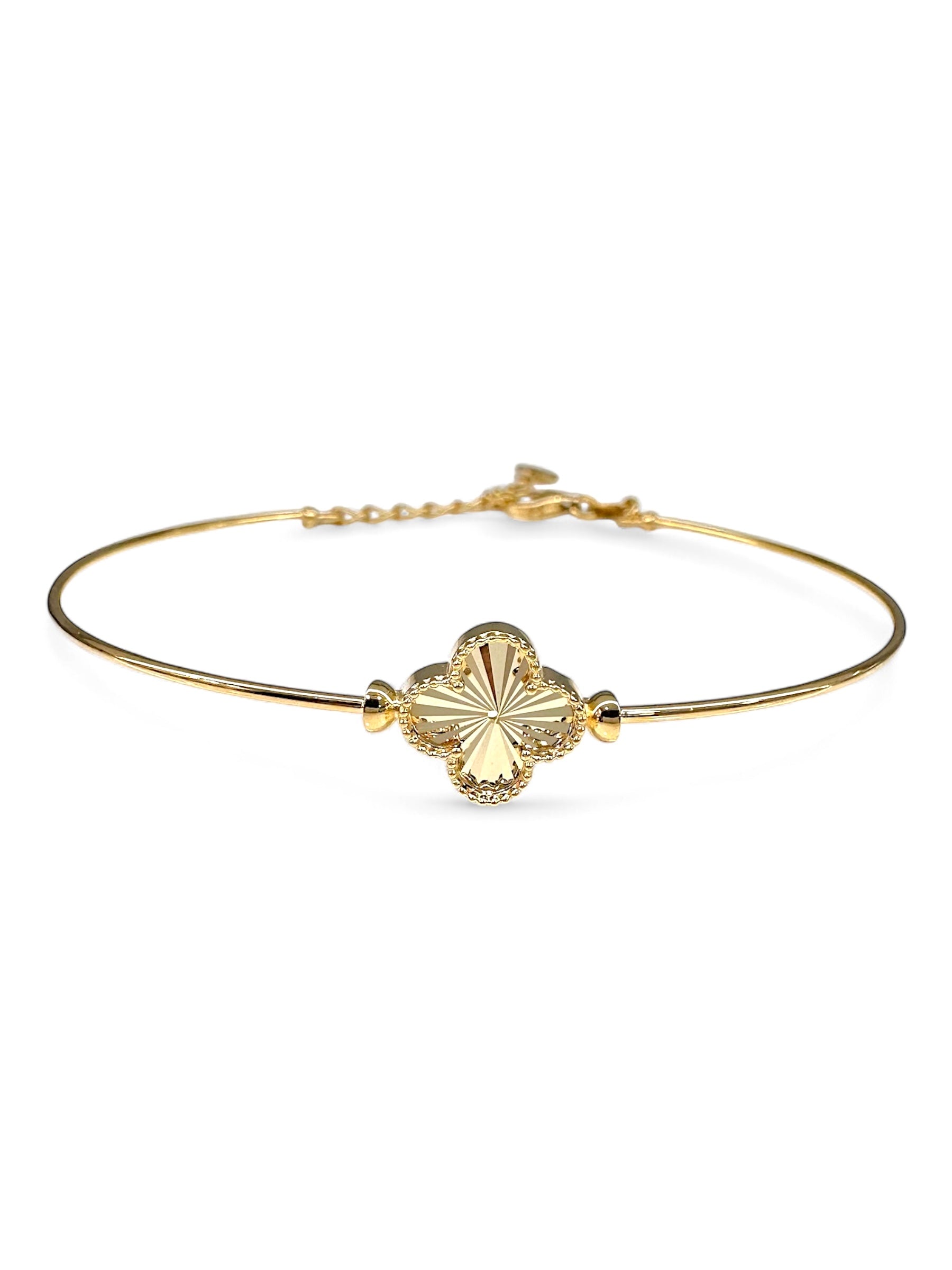 Zlatna kruta narukvica Pure Lucky-Zlatarna Vitić