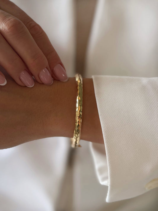 Zlatna kruta narukvica Serena-Zlatarna Vitić