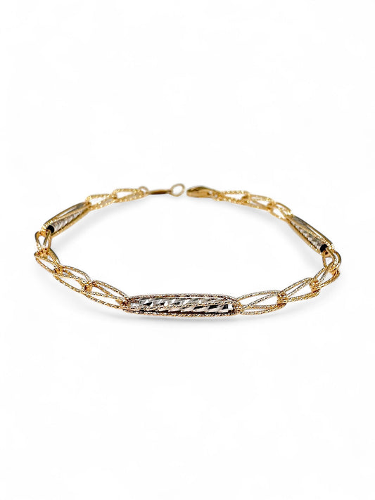 Zlatna narukvica Glamorous-Zlatarna Vitić