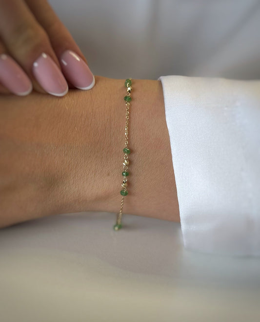 Zlatna narukvica Green Oasis-Zlatarna Vitić