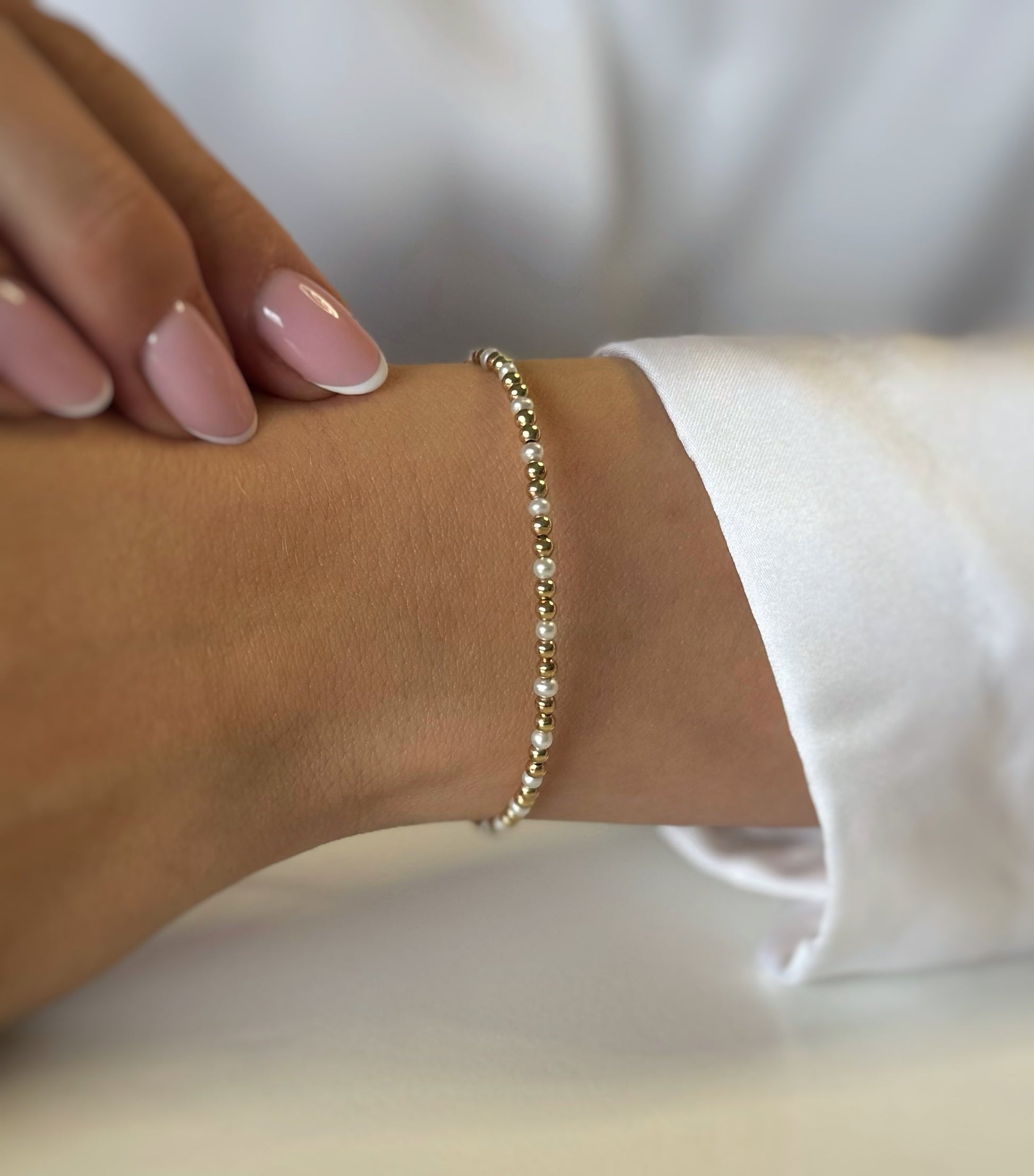 Zlatna narukvica Pearl Luxury-Zlatarna Vitić