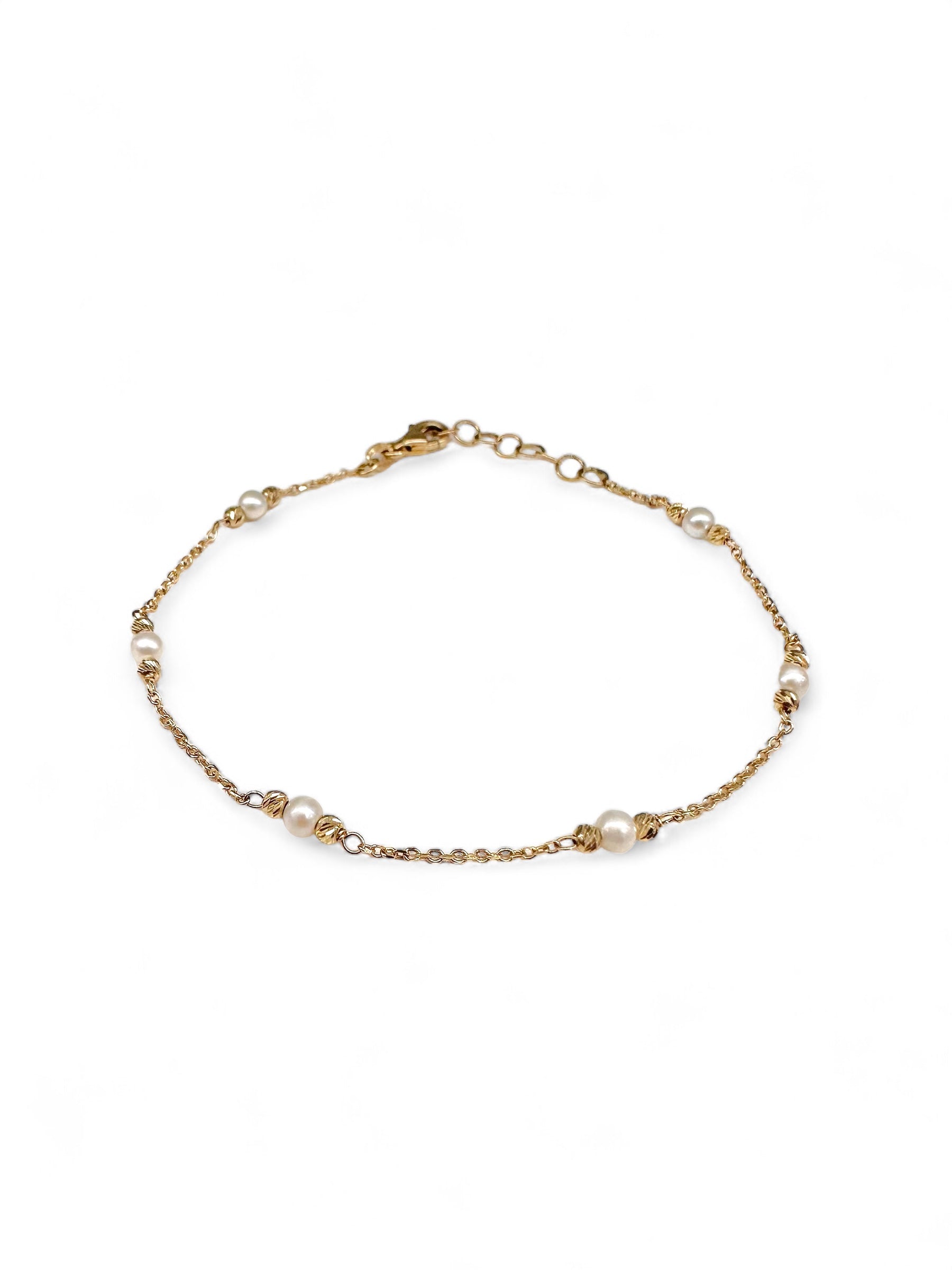 Zlatna narukvica Pretty Pearl-Zlatarna Vitić