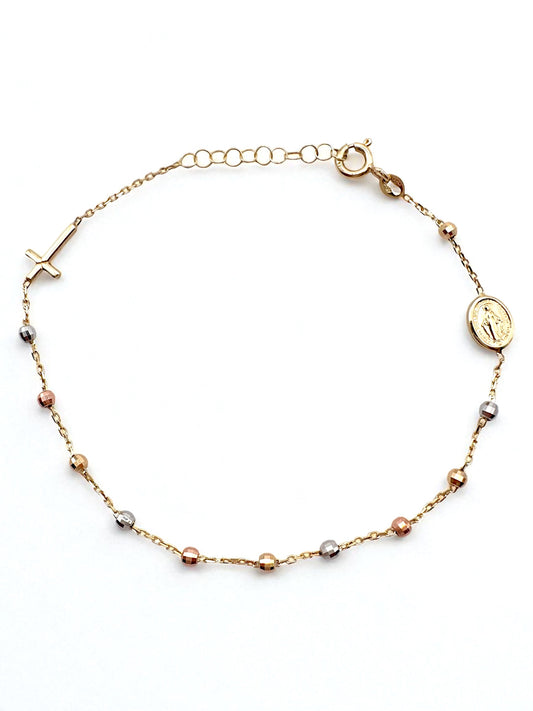 Zlatna narukvica krunica Hope-Zlatarna Vitić