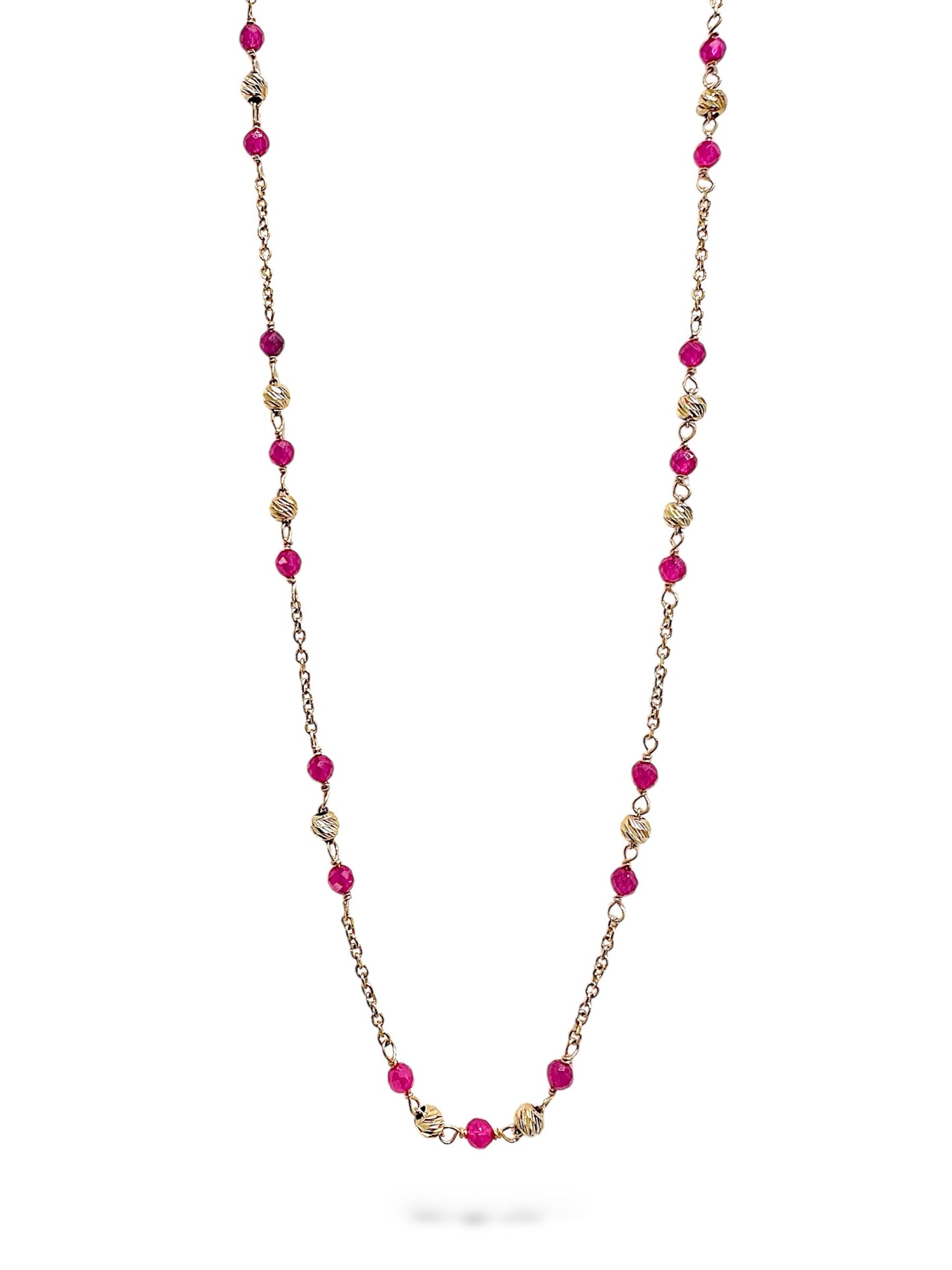 Zlatna ogrlica Blush Spark-Zlatarna Vitić