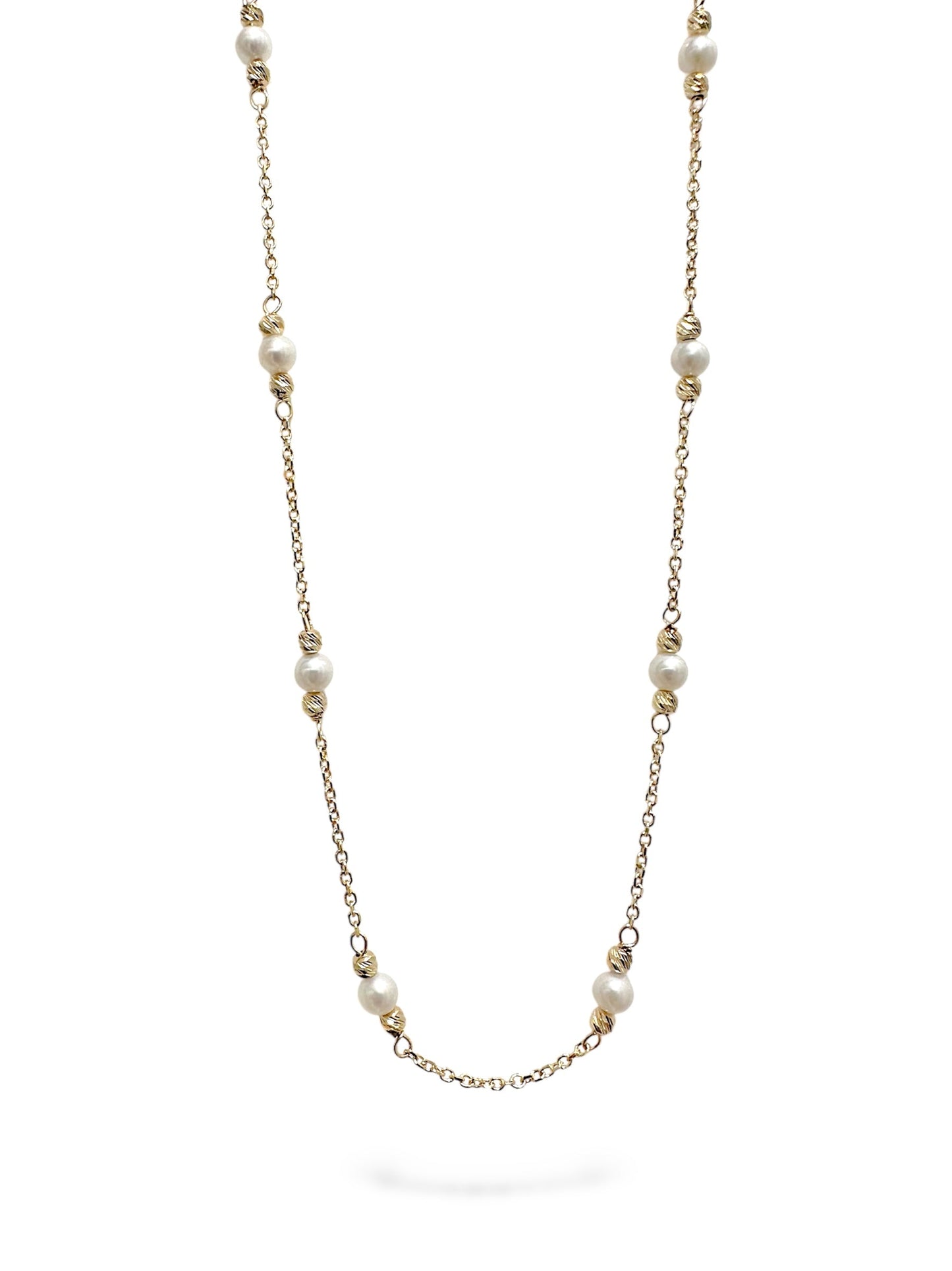 Zlatna ogrlica Pearl Elegance-Zlatarna Vitić