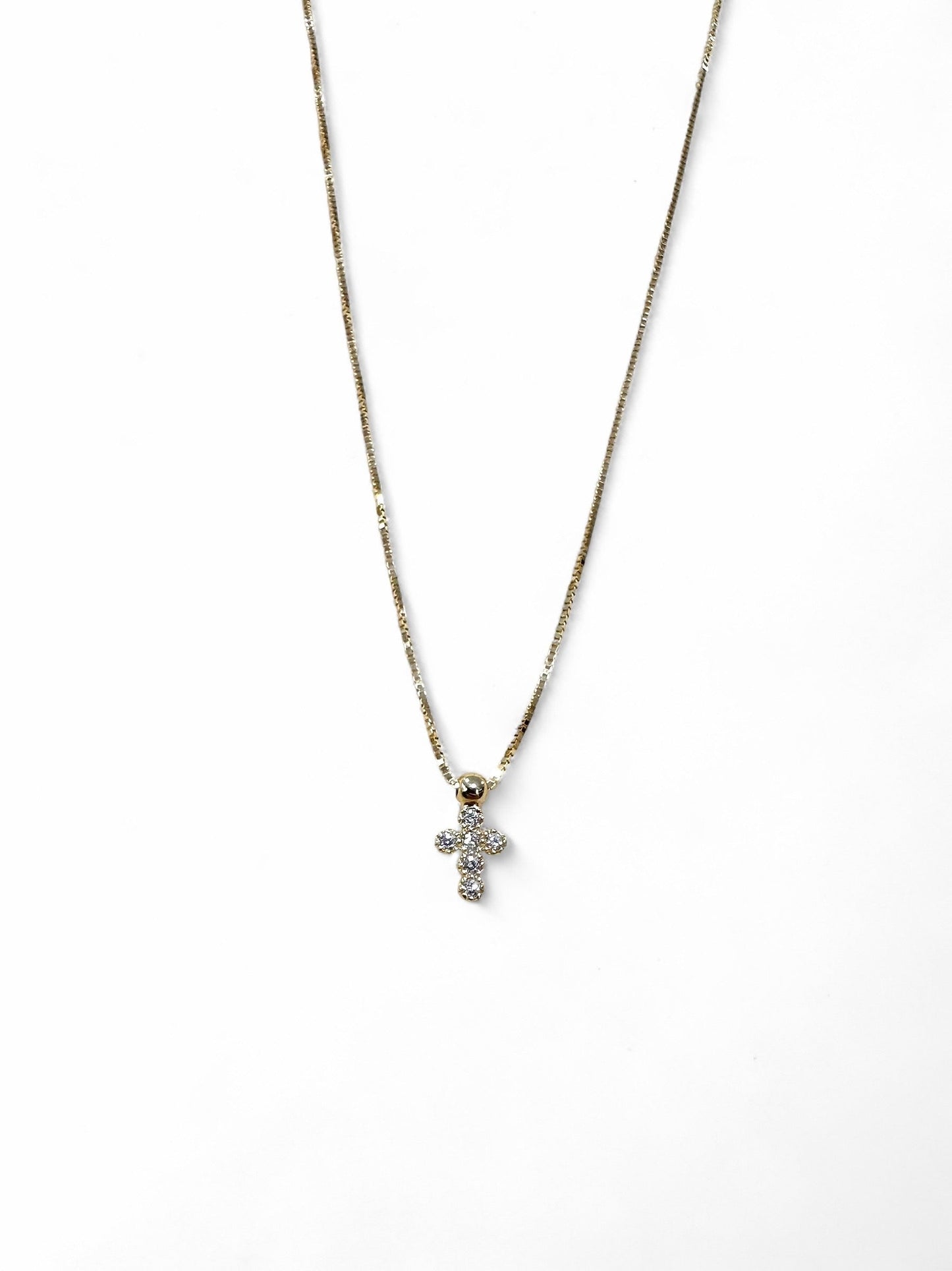 Zlatna ogrlica križ-Zlatarna Vitić