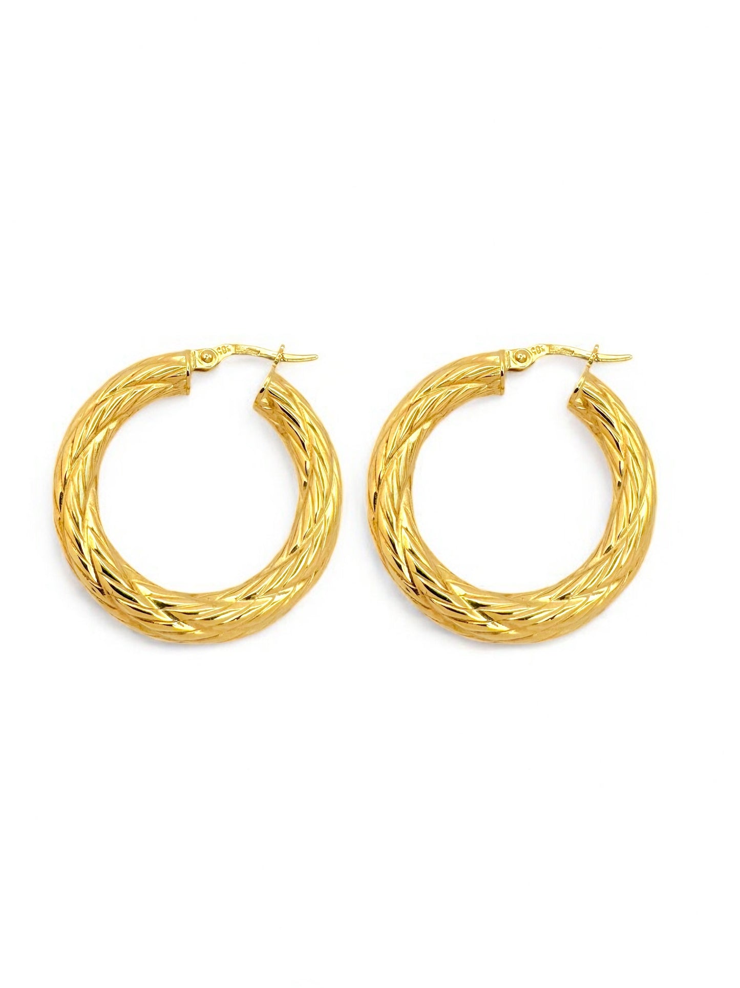 Zlatne naušnice Golden Spirals