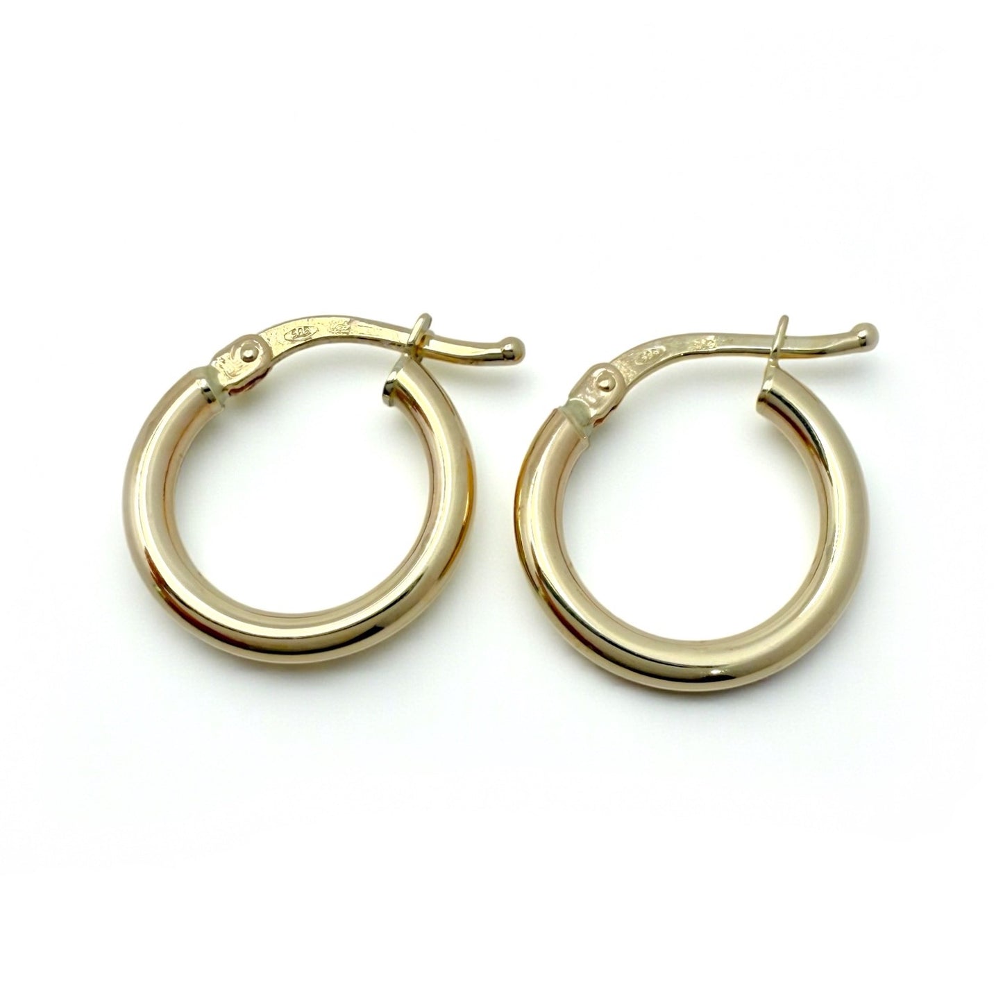 Zlatne naušnice Simplicity-Zlatarna Vitić