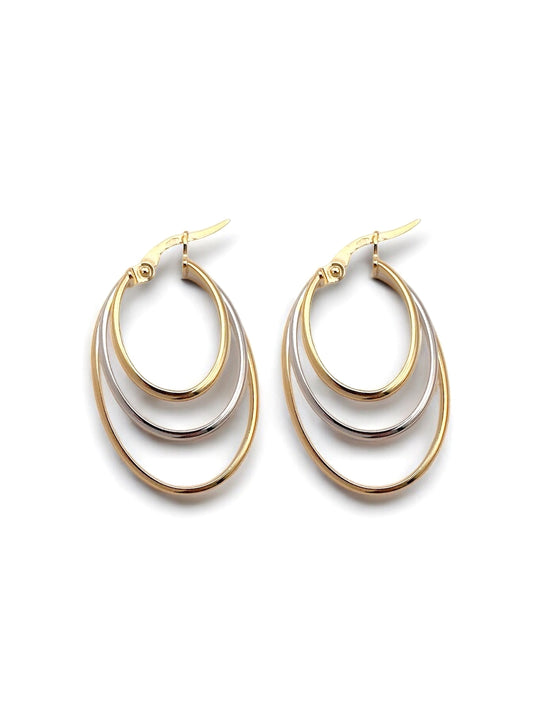 Zlatne naušnice Triluxe Harmony-Zlatarna Vitić