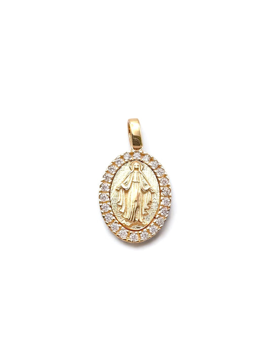 Zlatni privjesak Čudotvorna Medaljica Shiny-Zlatarna Vitić