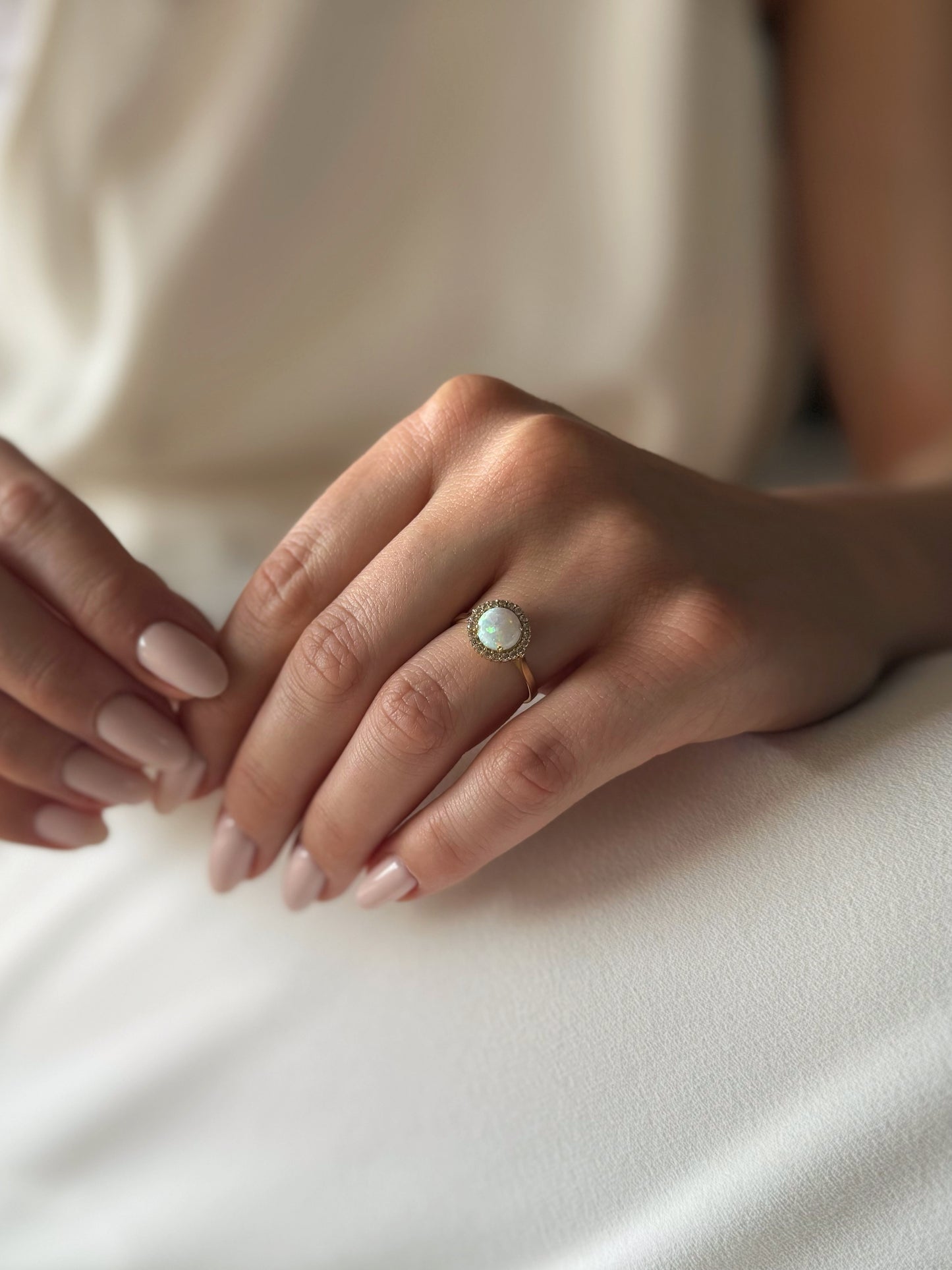 Zlatni prsten Opal Velvet Shine-Zlatarna Vitić