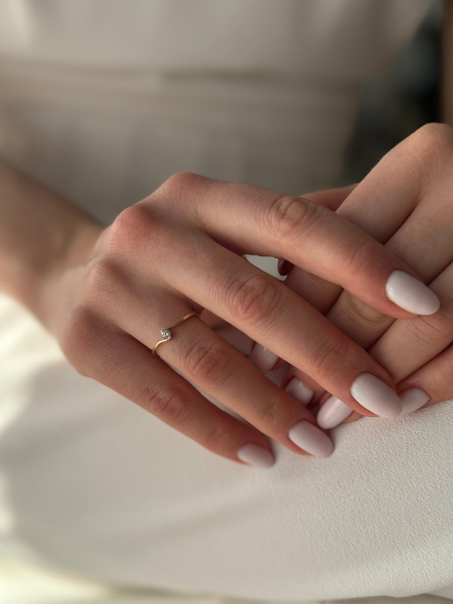 Zlatni zaručnički prsten Endless Shine-Zlatarna Vitić