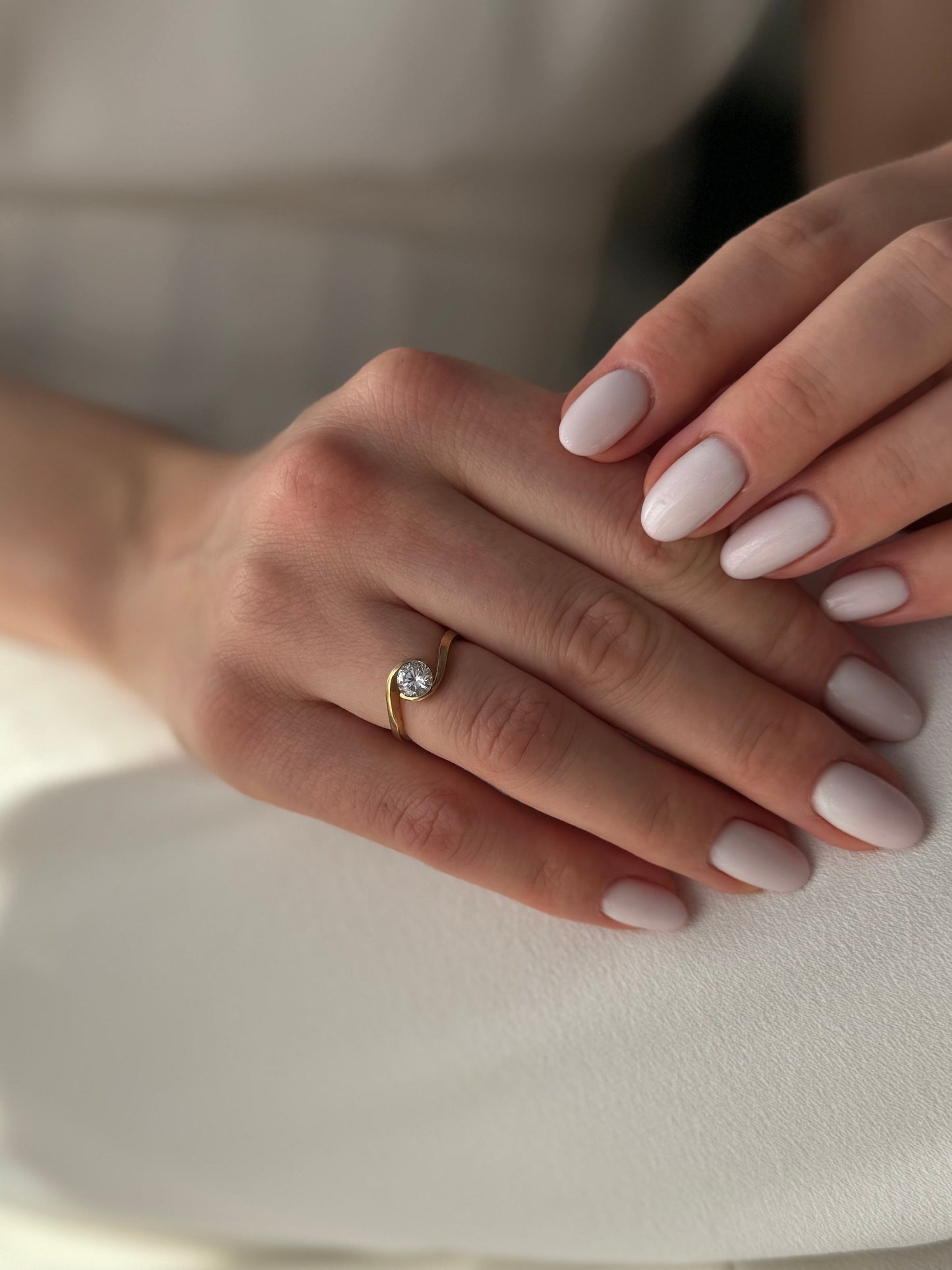 Zlatni zaručnički prsten Forever Band-Zlatarna Vitić