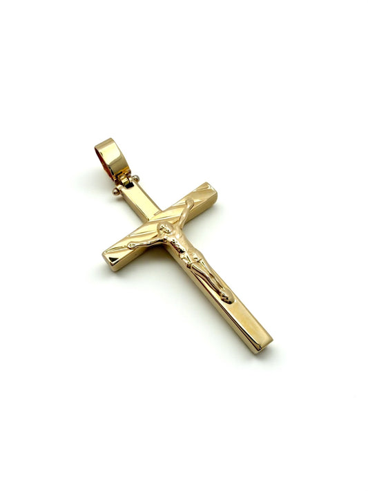 Zlatni privjesak Križ Blessed
