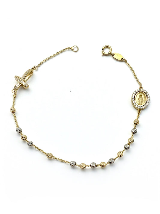 Zlatna narukvica Krunica Luxe