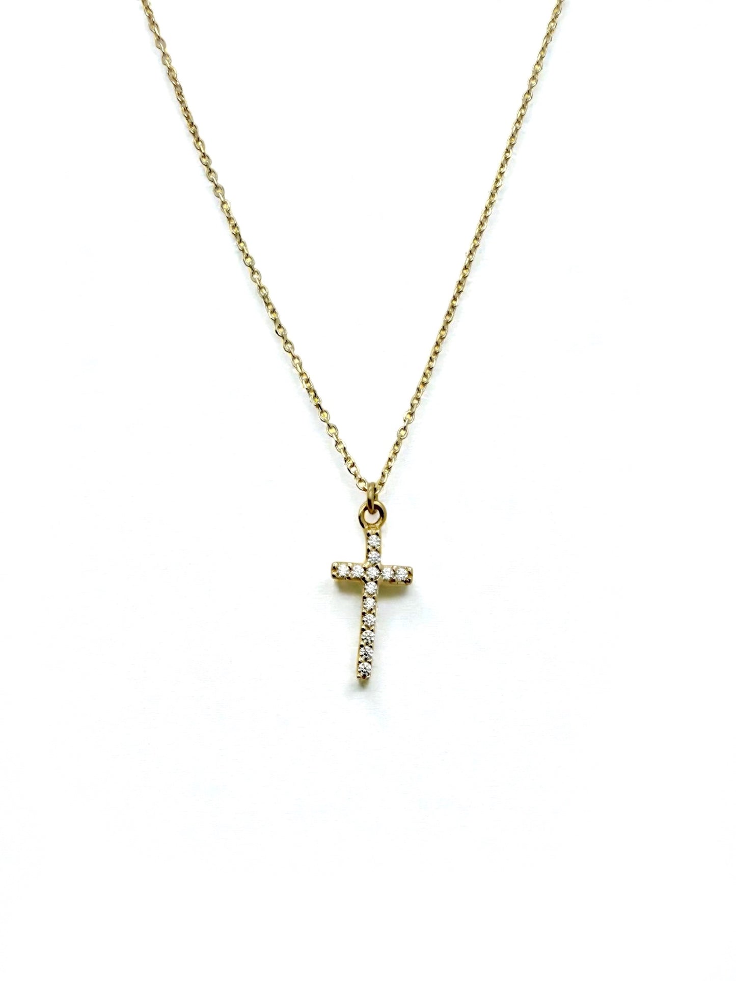 Zlatna ogrlica Križ