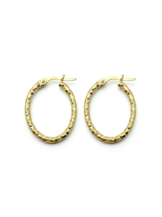 Zlatne naušnice Opulent Shine