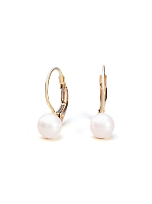 Zlatne naušnice Biser Love