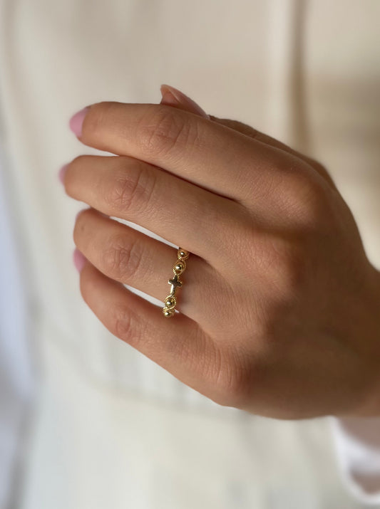 Zlatni prsten Križ Effect