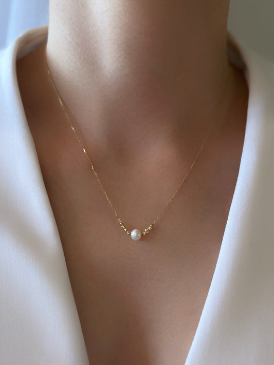 Zlatna ogrlica Pure Pearl