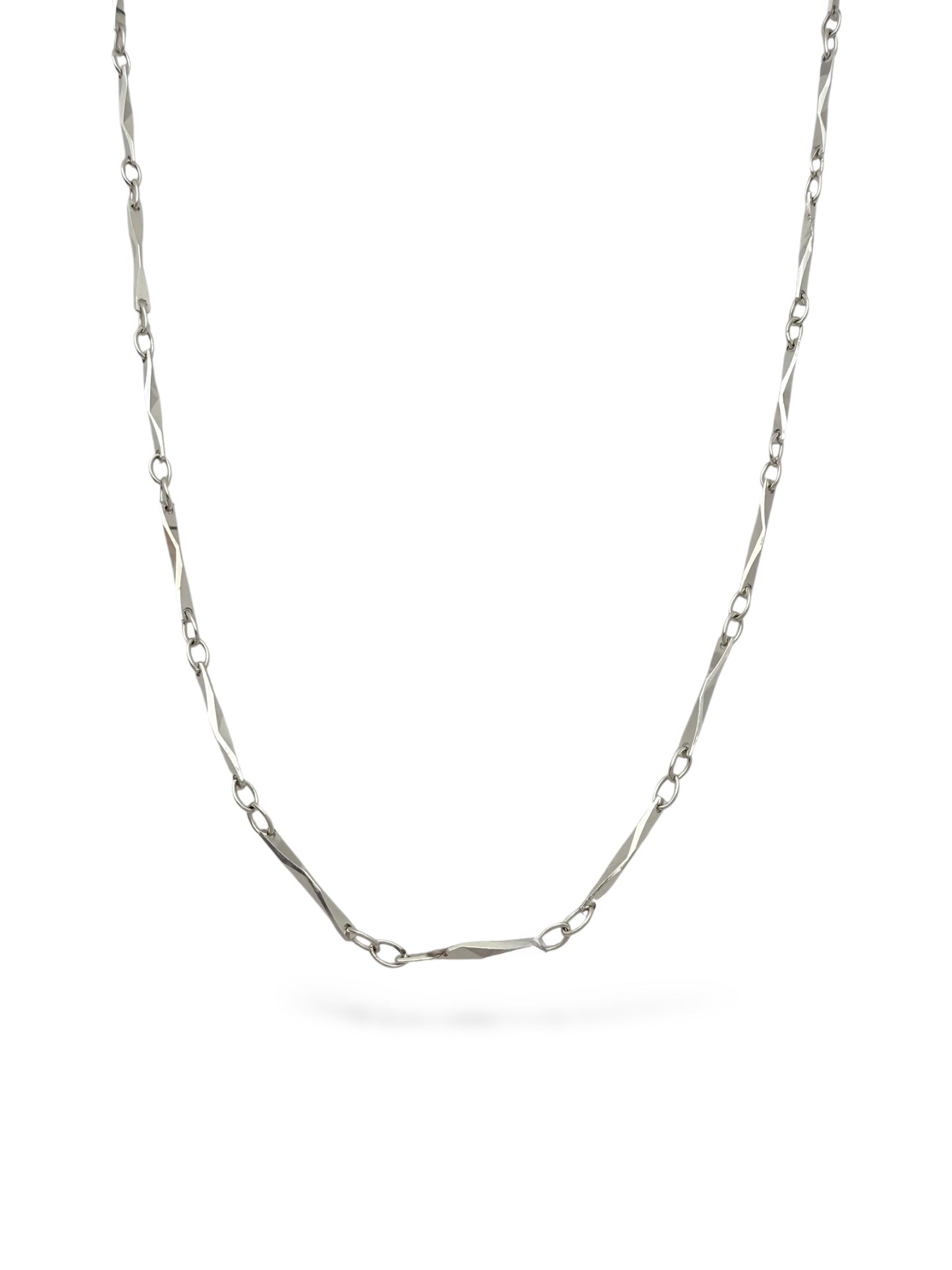 Bijelo zlato ogrlica Elegant