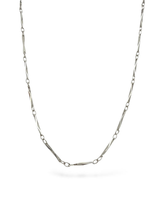 Bijelo zlato ogrlica Elegant