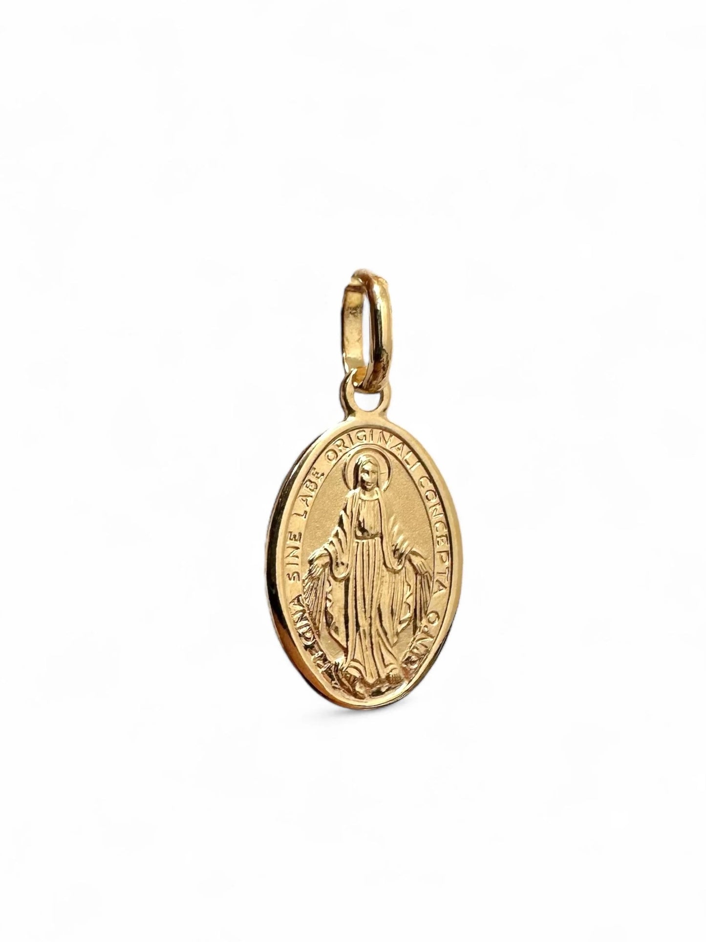 Zlatni privjesak Čudotvorna Medaljica Mercy L
