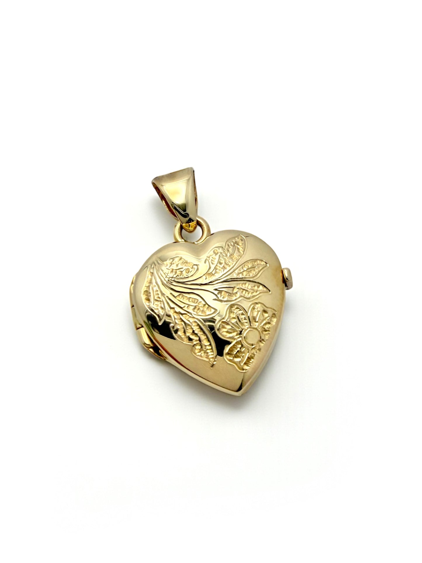 Zlatni privjesak Medaljon Srce