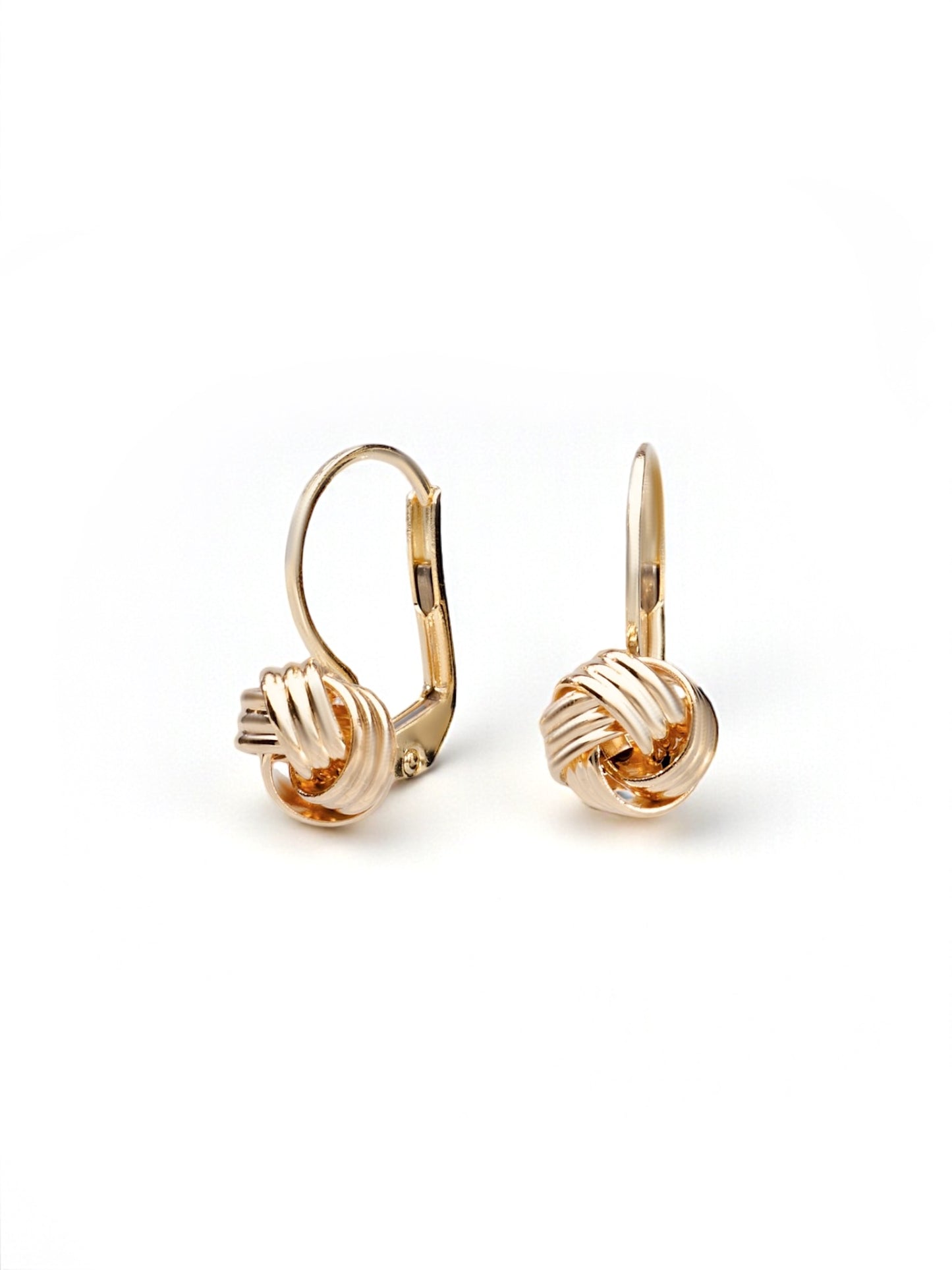 Zlatne naušnice Twist Charm