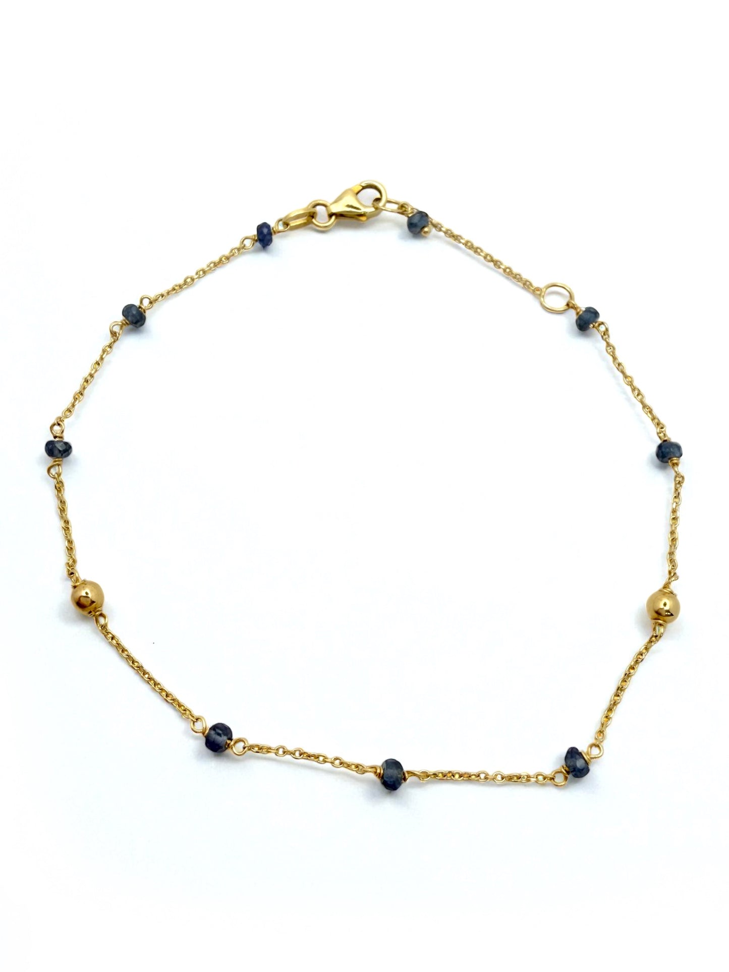 Mystic Blue gold bracelet