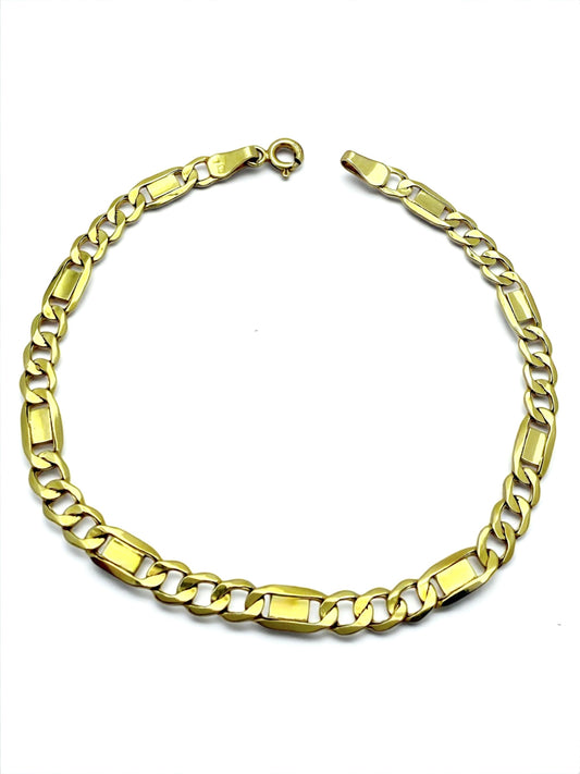 Men's gold bracelet Lux