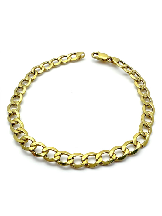 Muška zlatna narukvica Pancir Glow