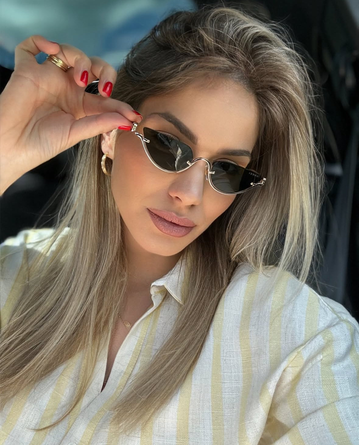 Sunčane naočale - Gucci GG1603S-001 - Optika Vitić