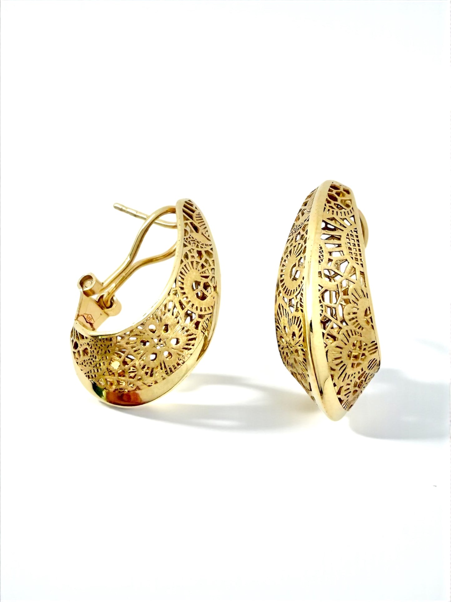 Zlatne naušnice Timeless Threads