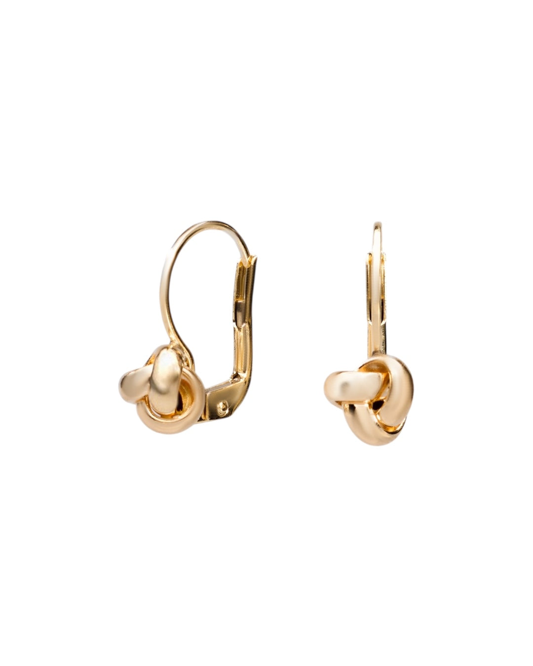 Zlatne naušnice Twist Love