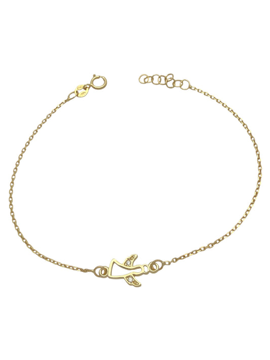 Zlatna narukvica Anđeo Čuvar